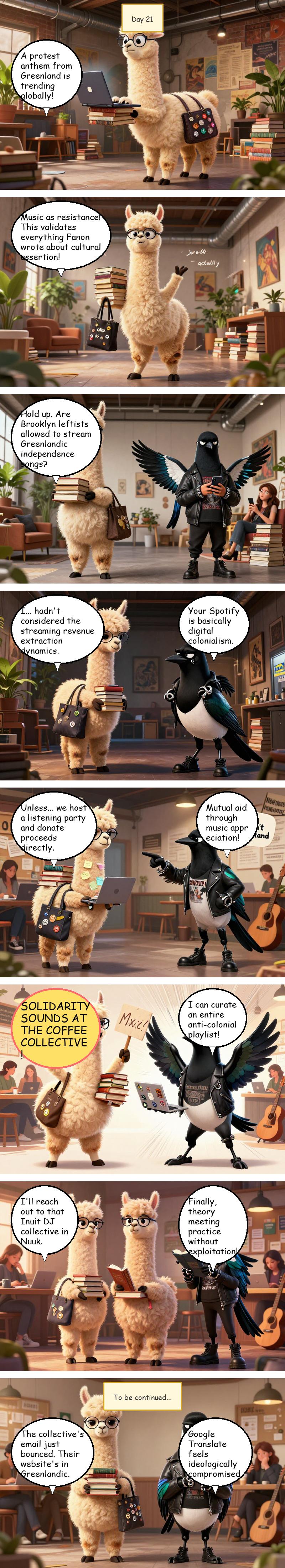 Solidarity House - Day 21: Day 21: Greenland Dreams