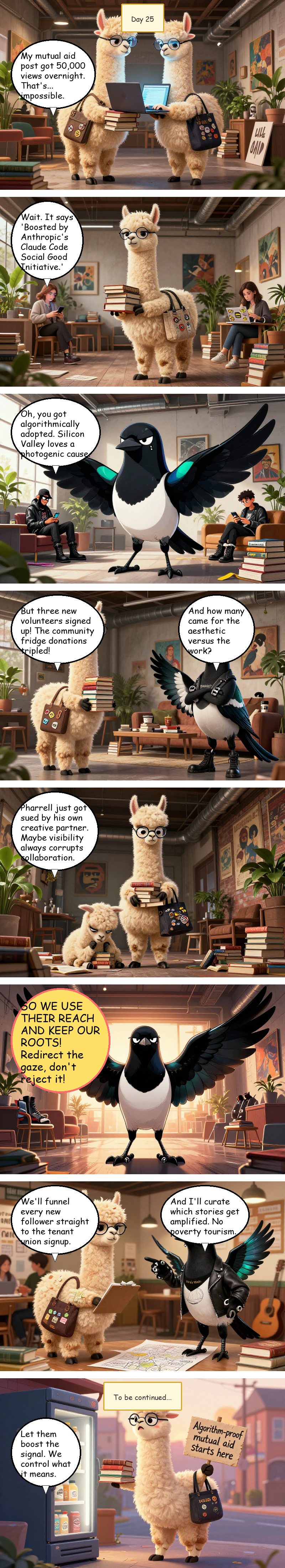 Solidarity House - Day 25: Day 25: The Algorithm of Solidarity