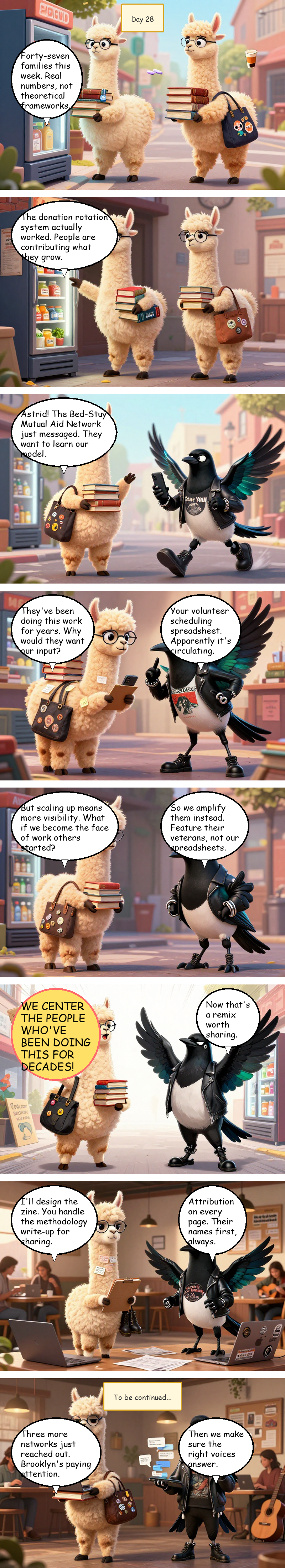 Solidarity House - Day 28: Day 28: The Fridge Revelation