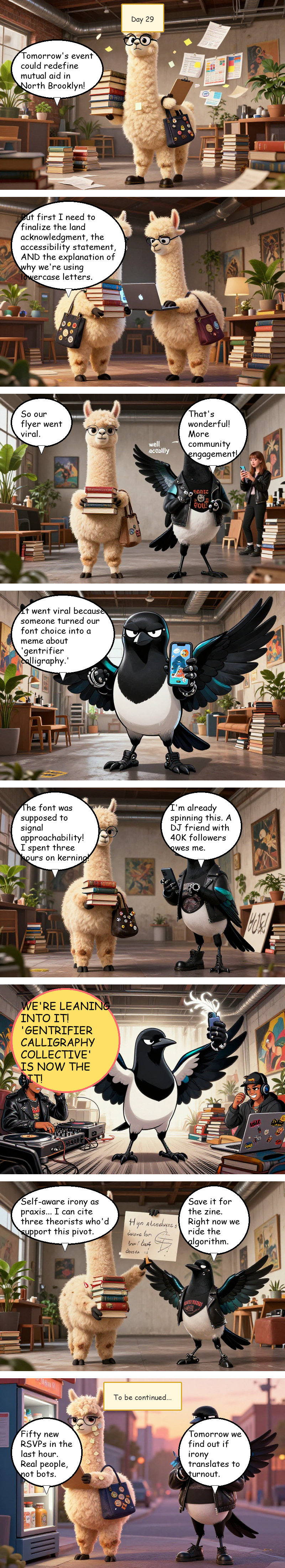 Solidarity House - Day 29: Day 29: The Eve of Everything