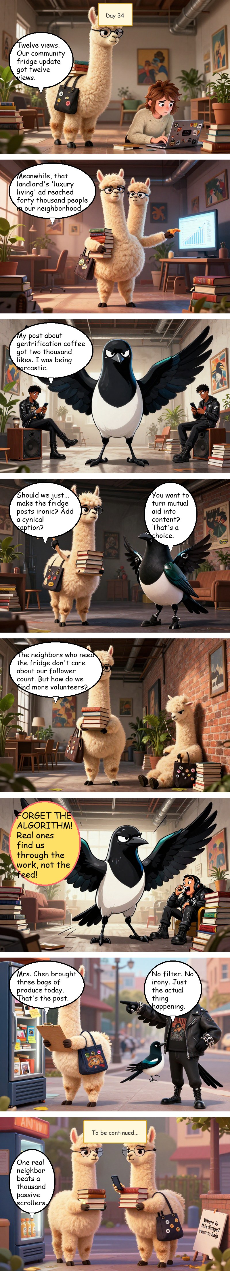 Solidarity House - Day 34: Day 34: The Algorithm Never Sleeps