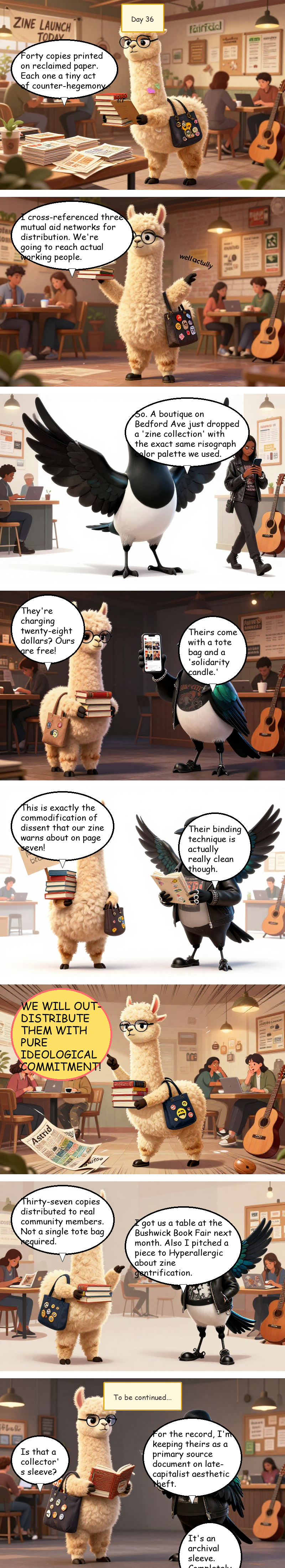 Solidarity House - Day 36: Day 36: The Zine Launch