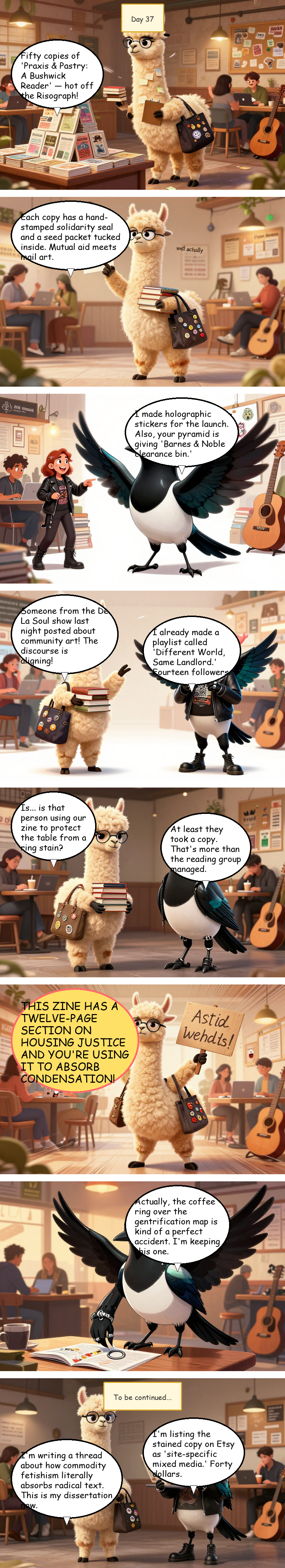 Solidarity House - Day 37: Day 37: The Zine Launch