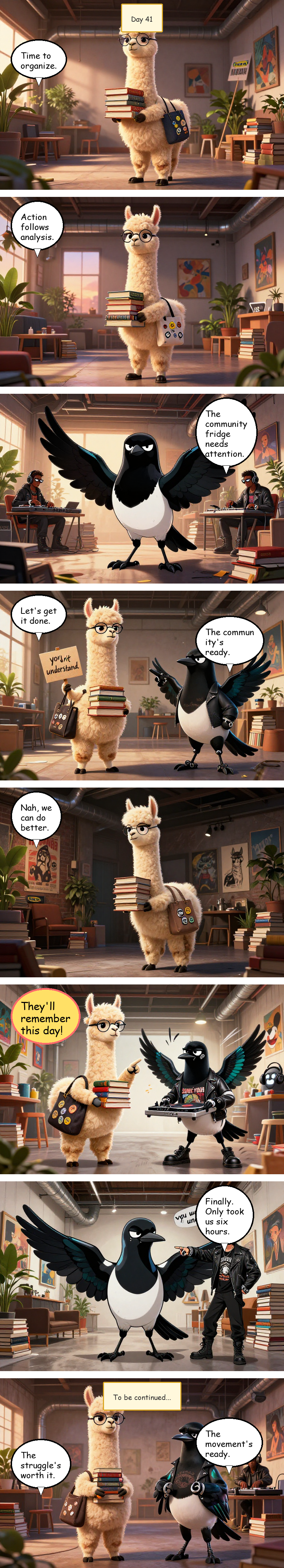 Solidarity House - Day 41: Day 41: The Grind