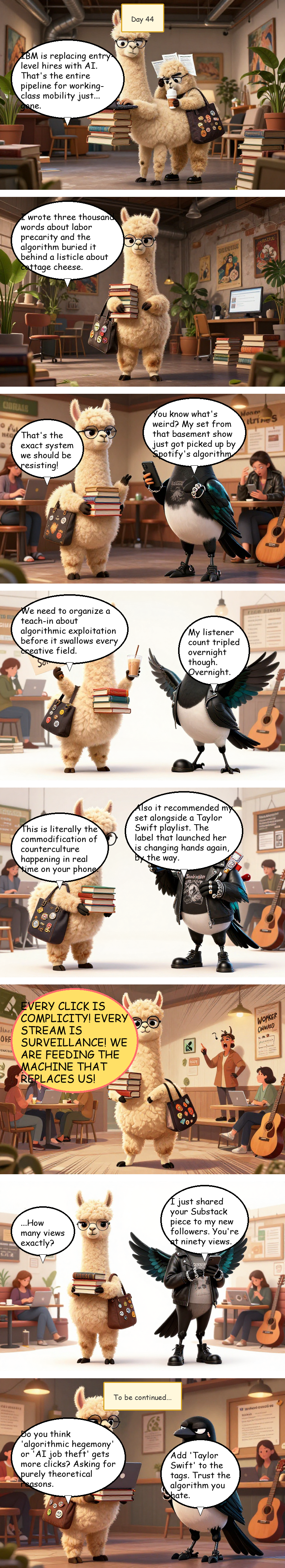 Solidarity House - Day 44: Day 44: The Algorithm of Anxiety