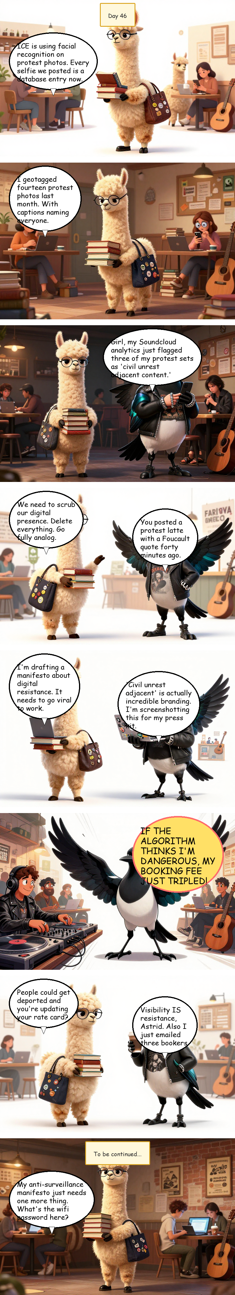 Solidarity House - Day 46: Day 46: The Algorithm of Guilt