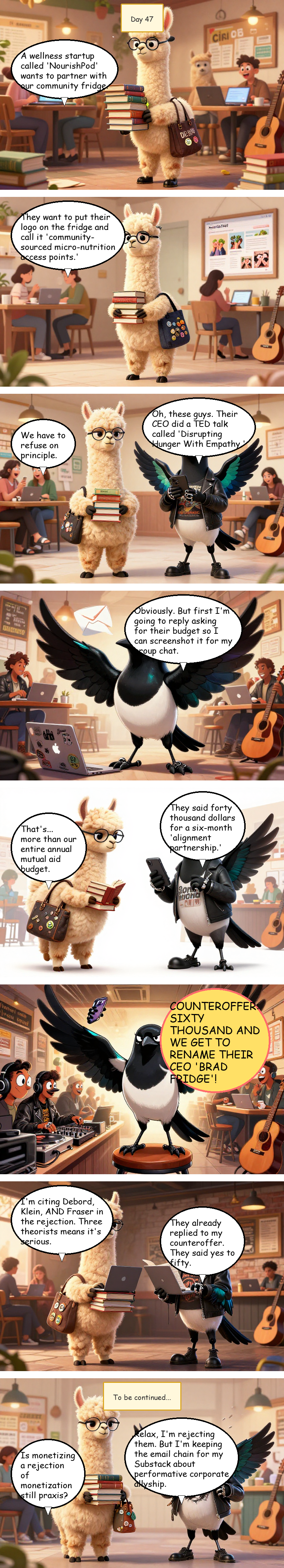 Solidarity House - Day 47: Day 47: The Buyout