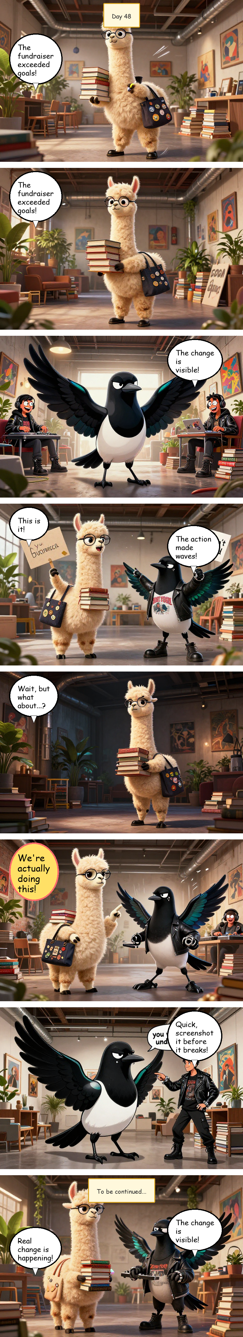 Solidarity House - Day 48: Day 48: The Grind