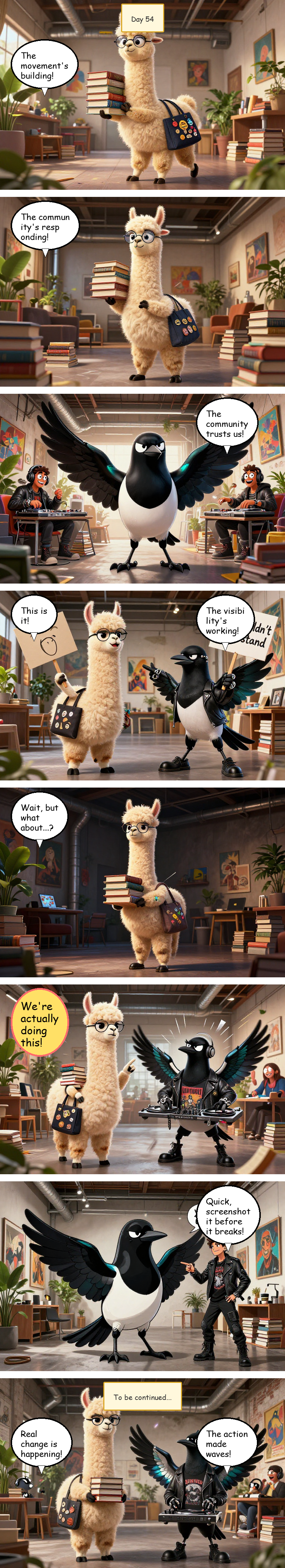 Solidarity House - Day 54: Day 54: The Grind