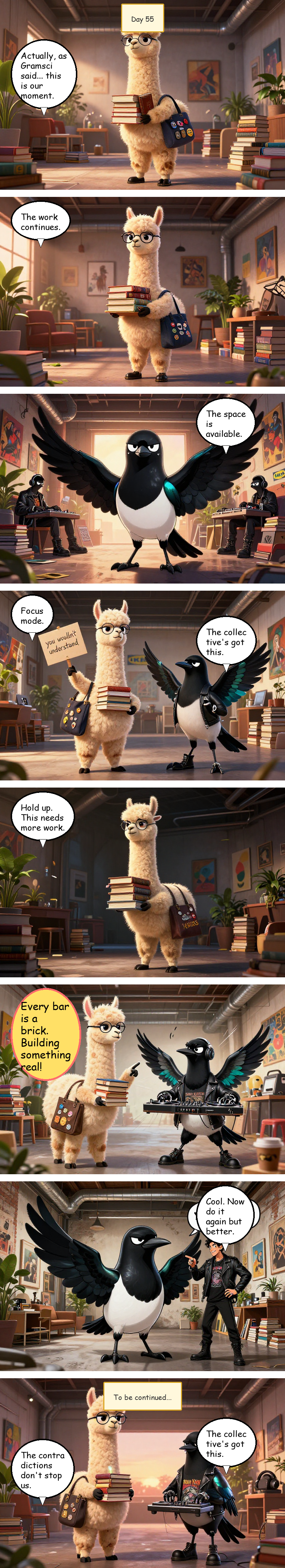 Solidarity House - Day 55: Day 55: The Grind