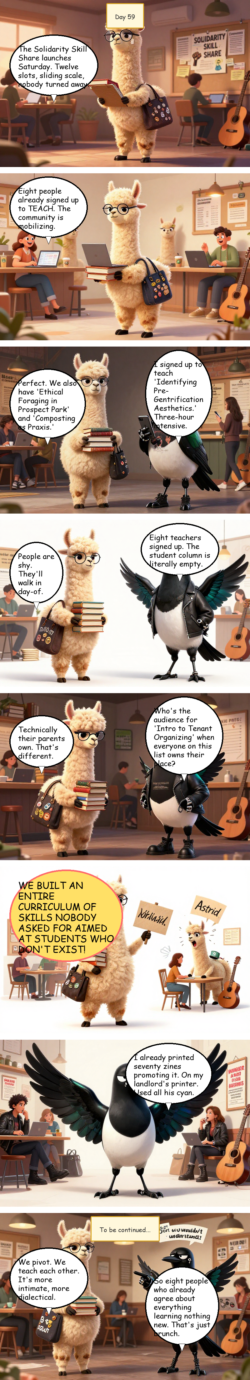 Solidarity House - Day 59: Day 59: The Skill Gap