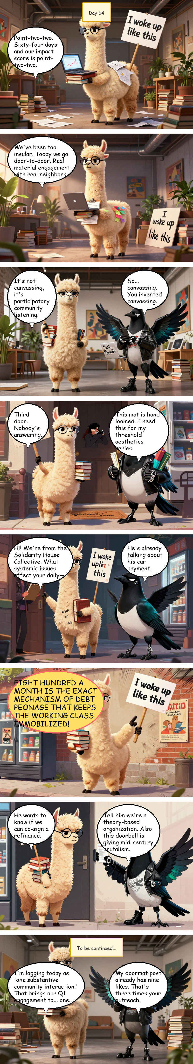 Solidarity House - Day 64: Day 64: Boots on the Ground