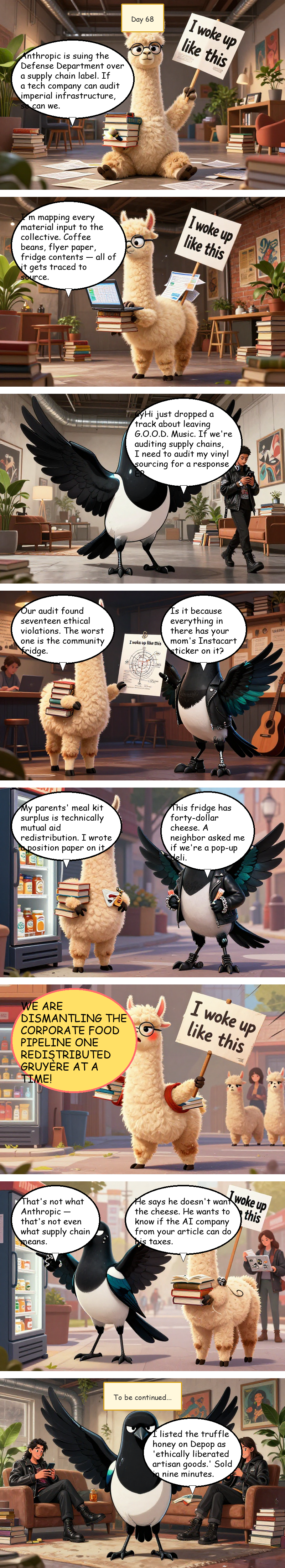 Solidarity House - Day 68: Day 68: The Supply Chain of Solidarity