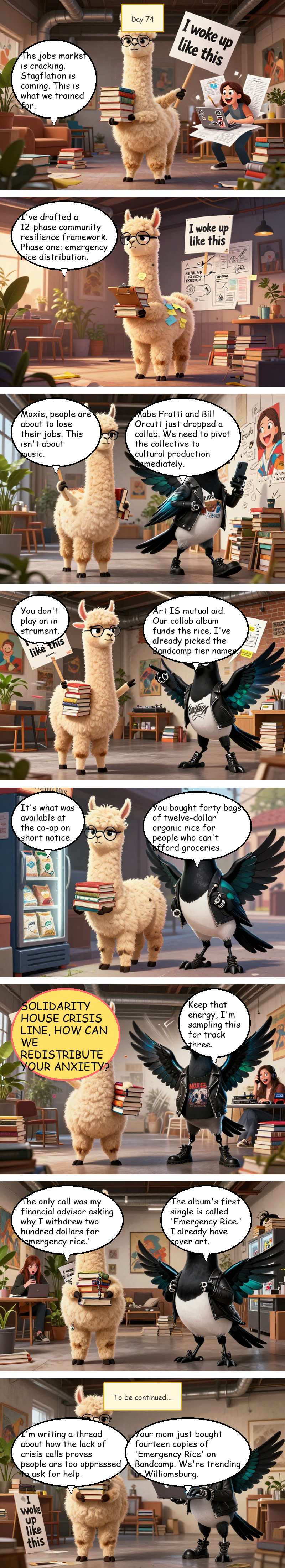 Solidarity House - Day 74: Day 74: The Crisis Preparedness Drill