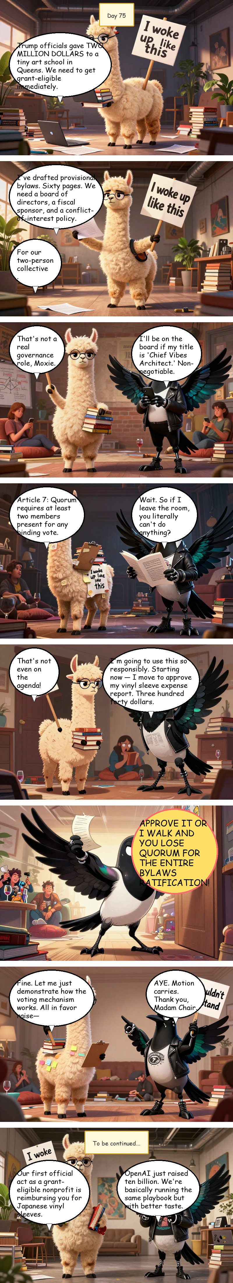 Solidarity House - Day 75: Day 75: The Bylaws