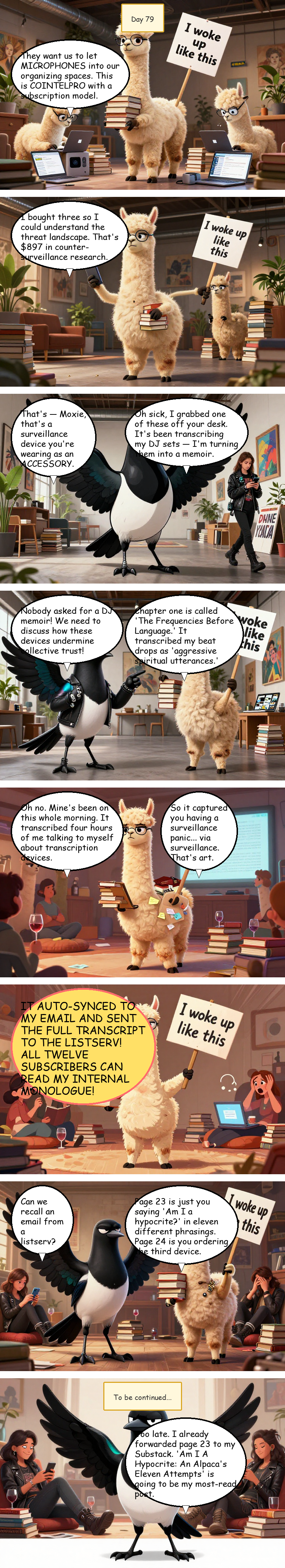 Solidarity House - Day 79: Day 79: The Transcription Trap