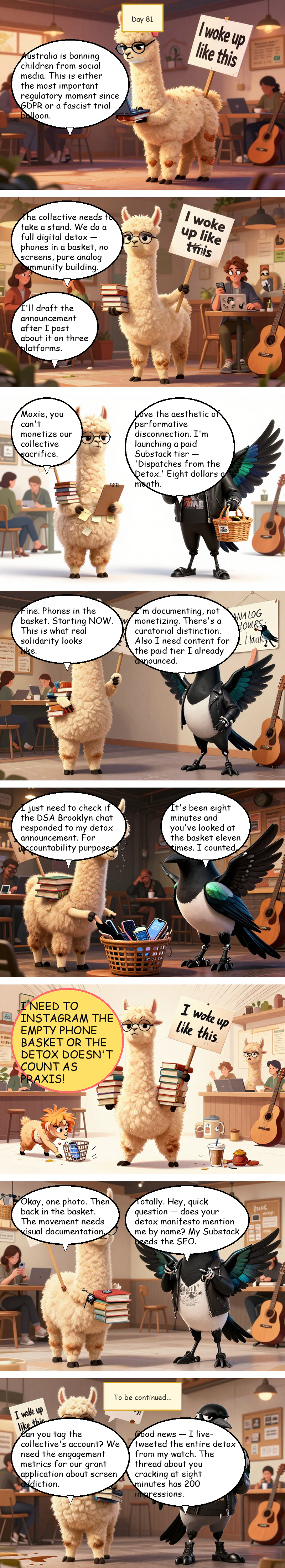 Solidarity House - Day 81: Day 81: Screen Time for Justice