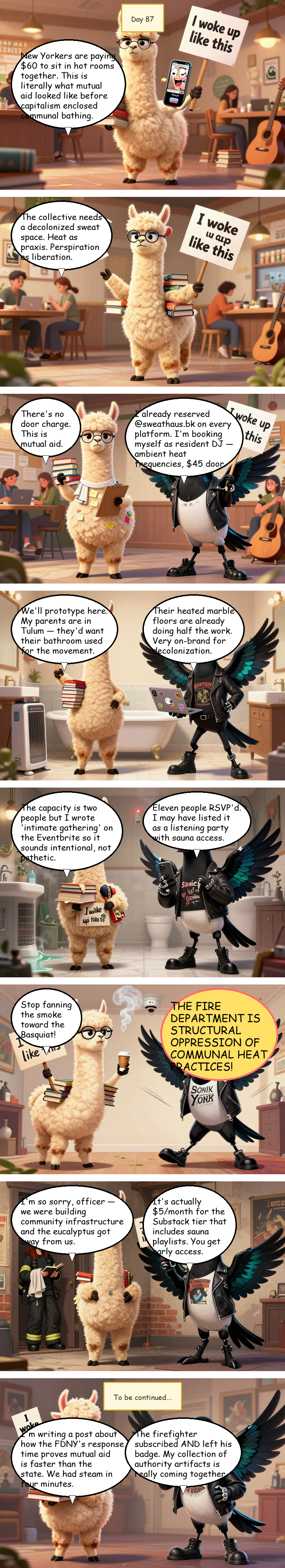 Solidarity House - Day 87: Day 87: Sweat Equity