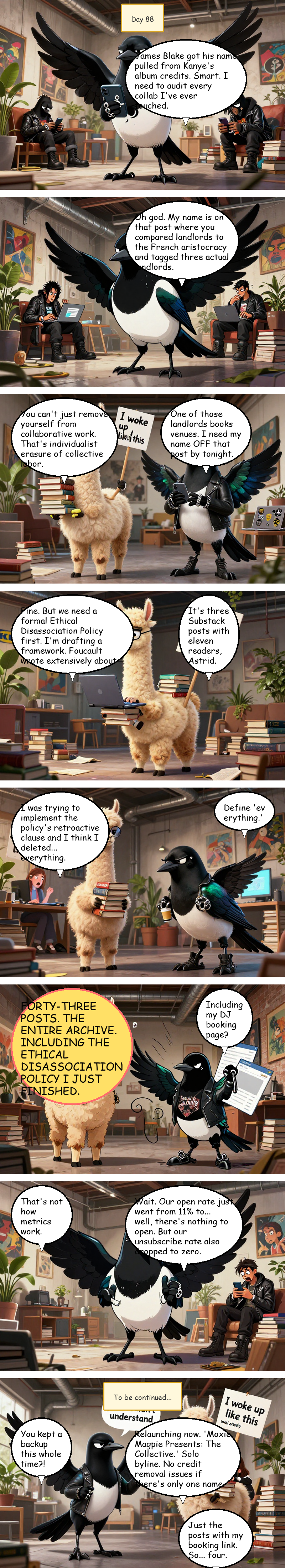 Solidarity House - Day 88: Day 88: The Credit Removal