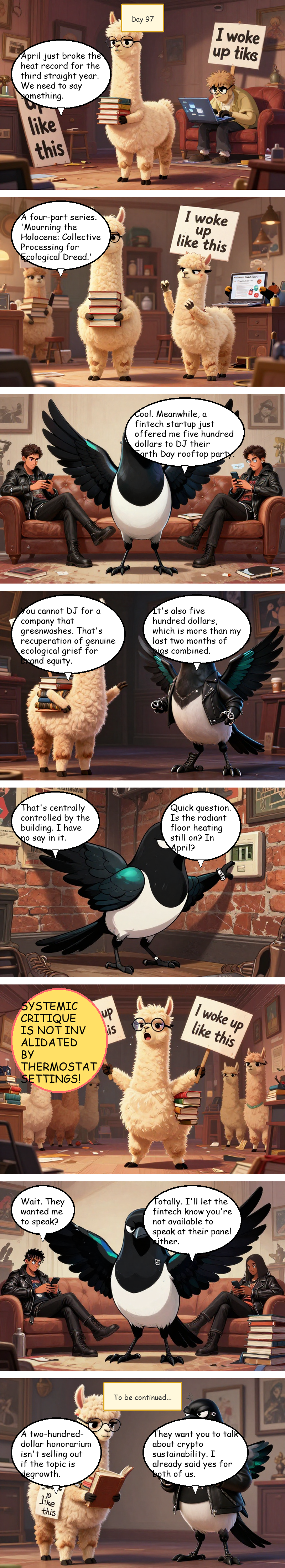 Solidarity House - Day 97: Day 97: Thermal Praxis