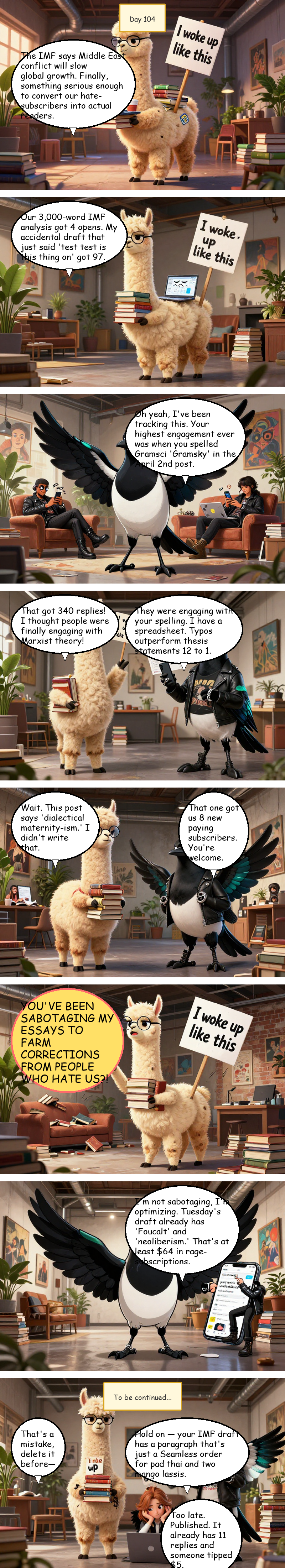 Solidarity House - Day 104: Day 104: The Typo Economy