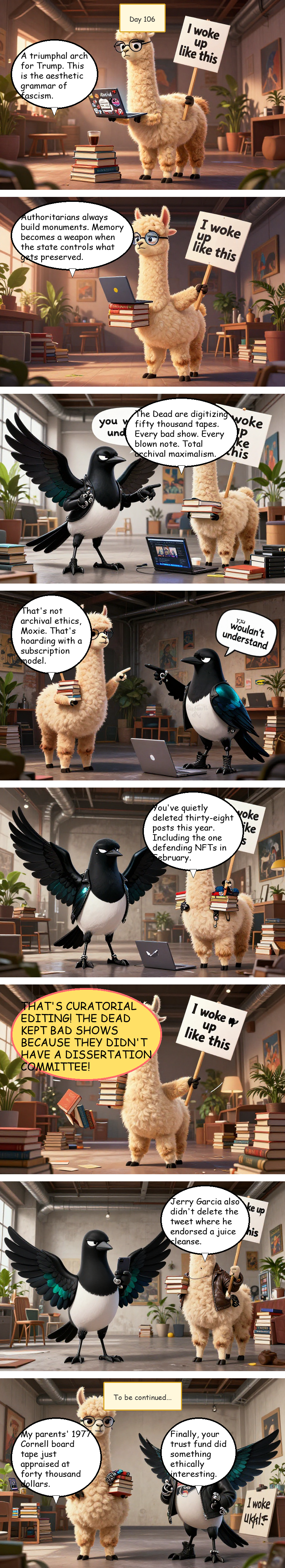 Solidarity House - Day 106: Day 106: Curated Histories