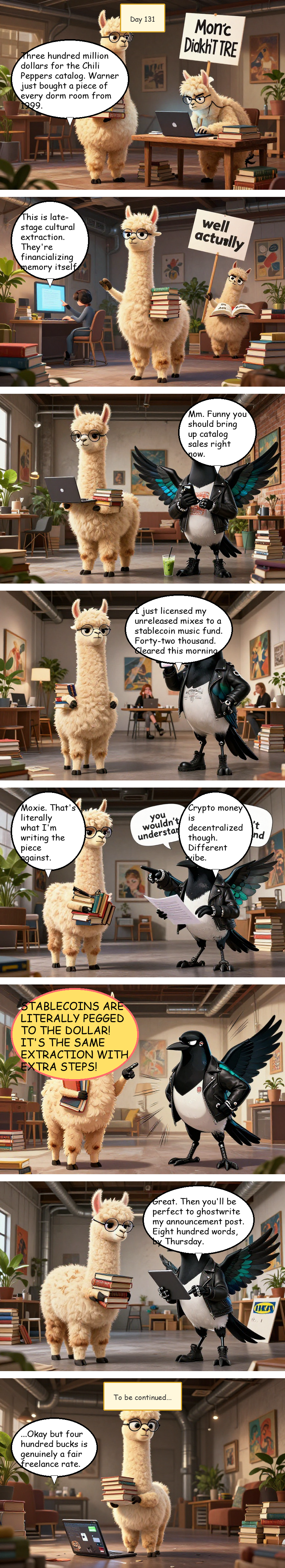 Solidarity House - Day 131: Day 131: The Catalog Sale