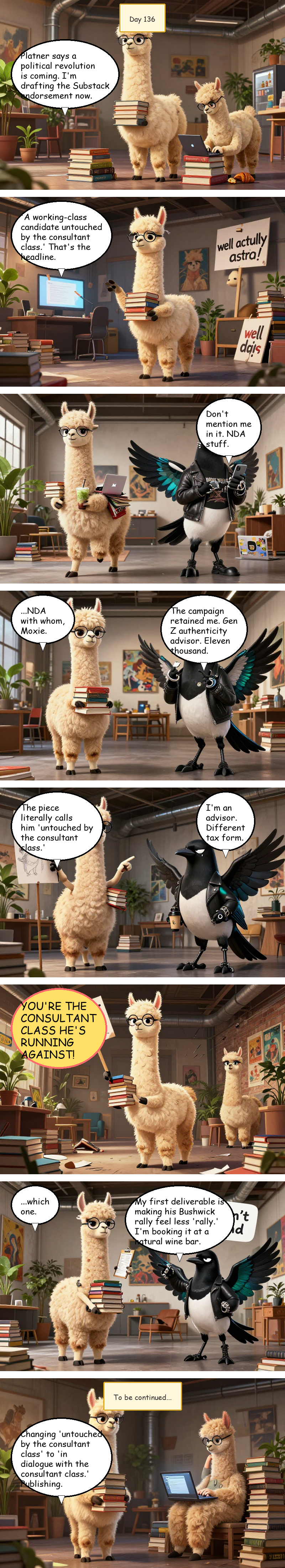 Solidarity House - Day 136: Day 136: The Revolution Will Be Consulted