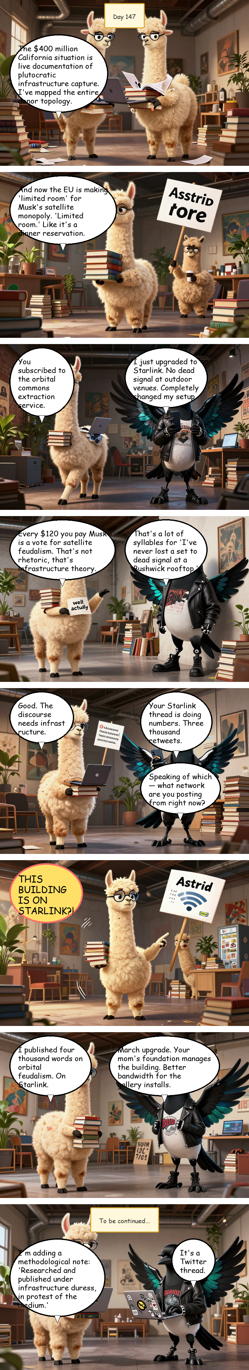 Solidarity House - Day 147: Infrastructure Duress