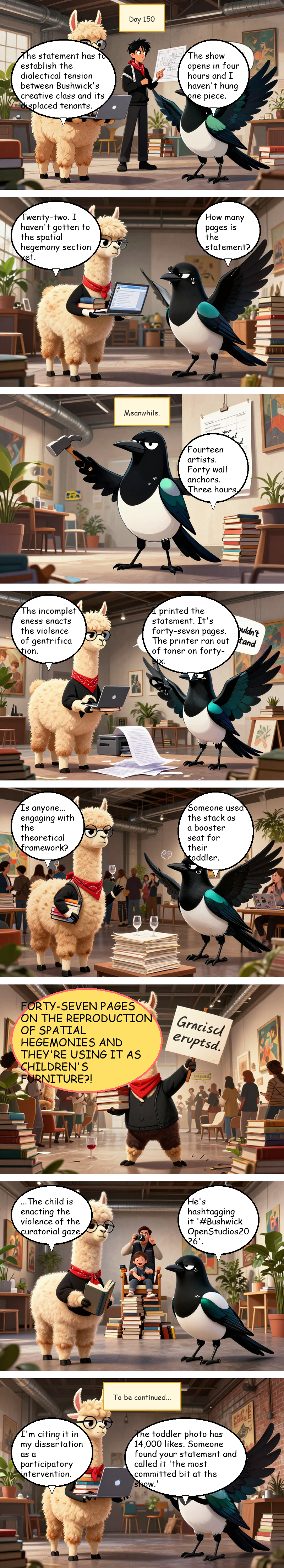 Solidarity House - Day 150: Nobody Reads the Statement
