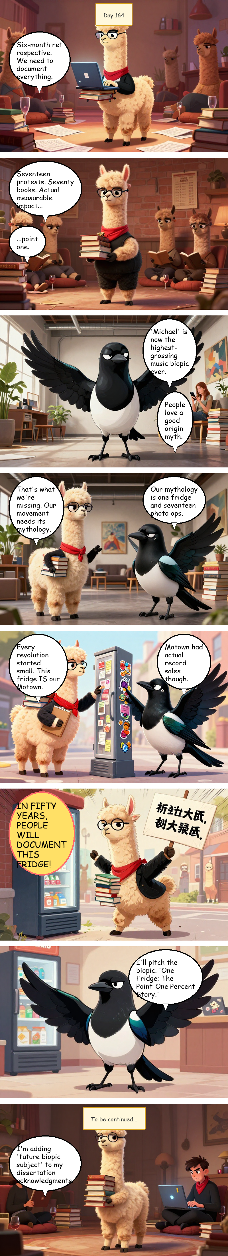 Solidarity House - Day 164: The Origin Myth Problem