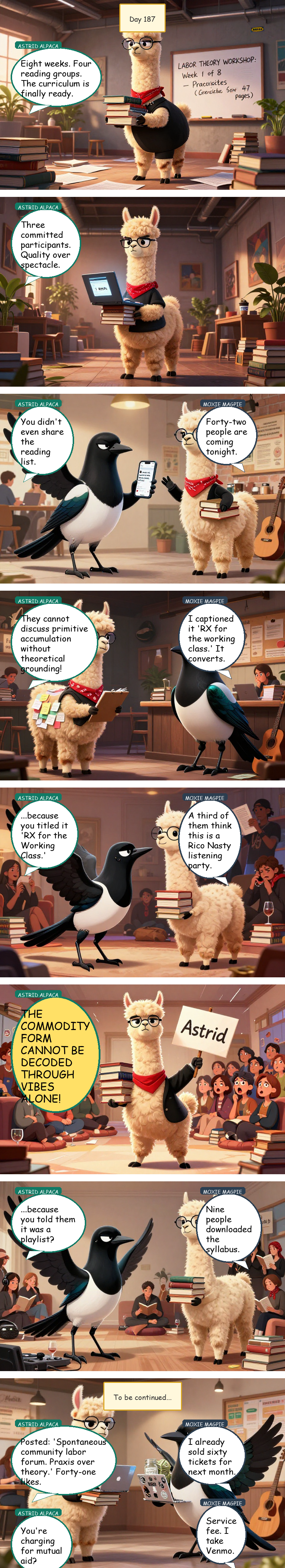 Solidarity House - Day 187: The Accidental Praxis