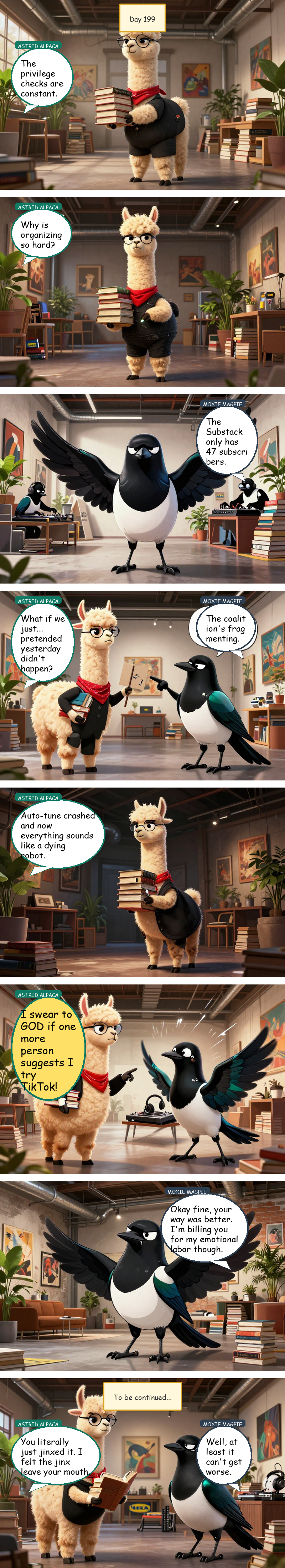 Solidarity House - Day 199: Solidarity Semantics