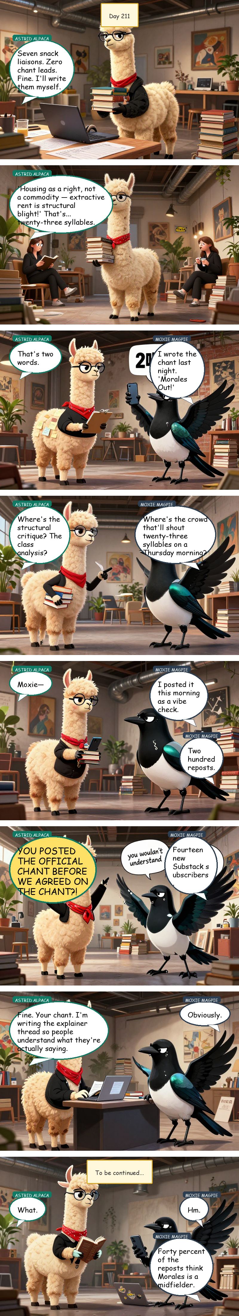 Solidarity House - Day 211: Chant Theory