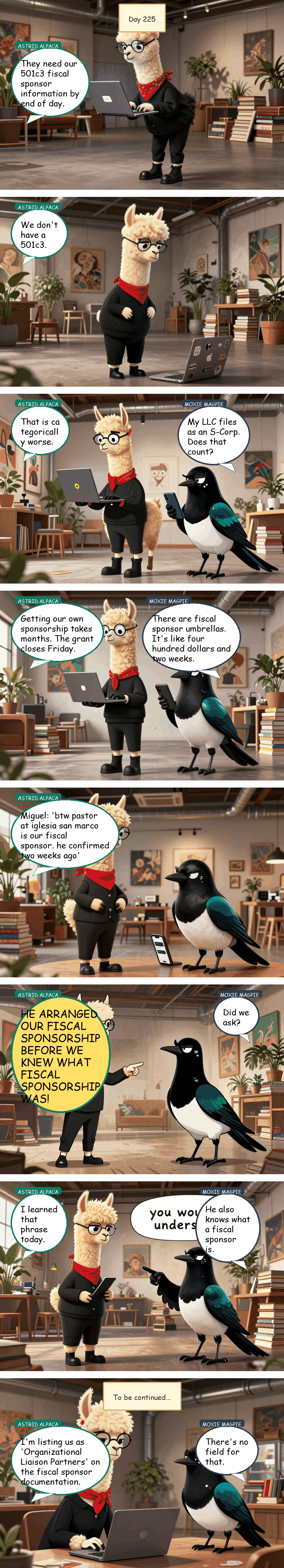 Solidarity House - Day 225: Organizational Liaison Partners