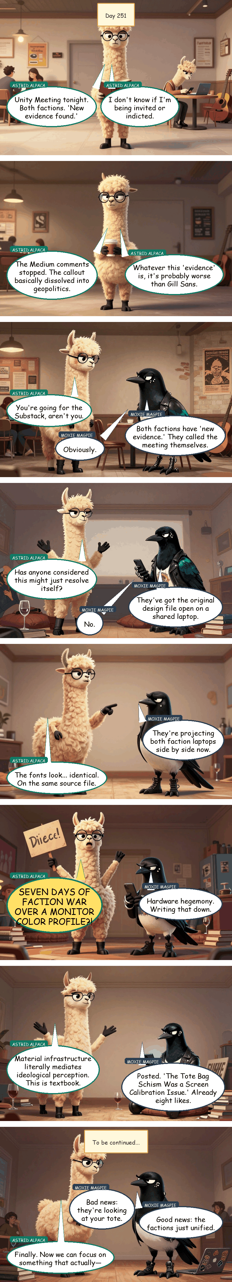 Solidarity House - Day 251: Hardware Hegemony