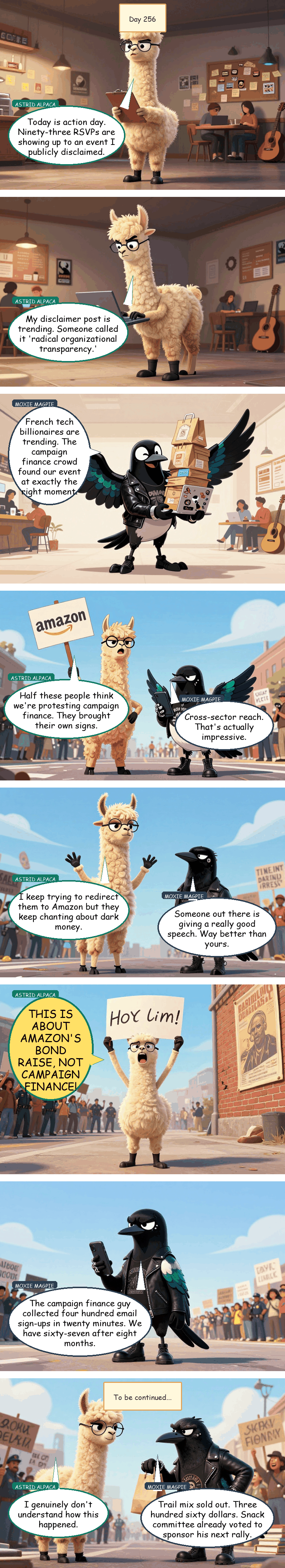 Solidarity House - Day 256: Direct Action, Wrong Cause