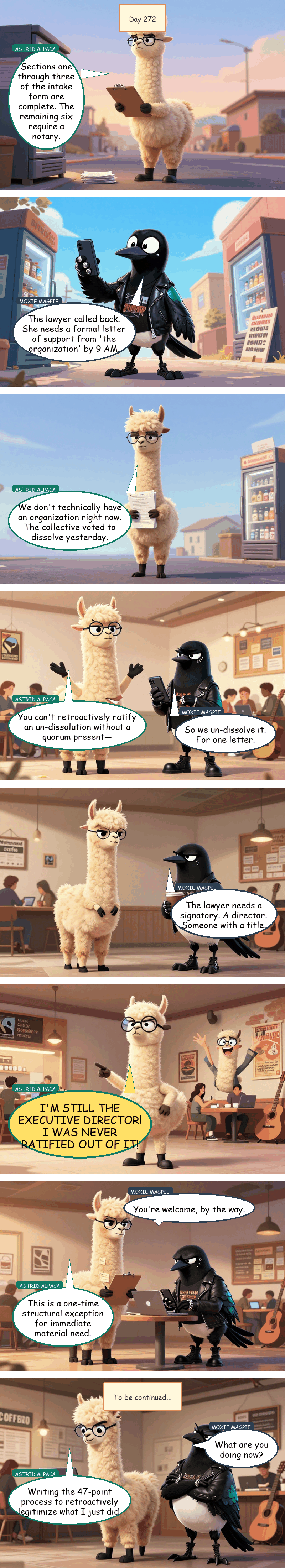 Solidarity House - Day 272: Executive Privilege