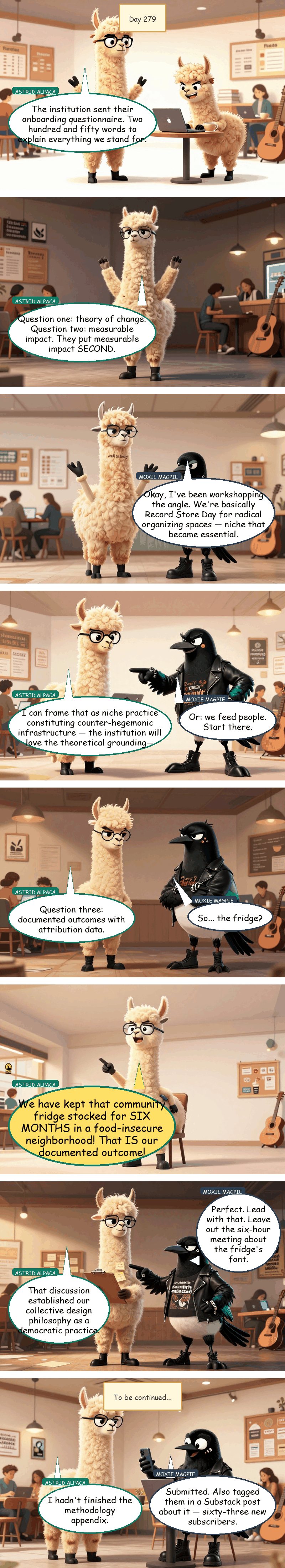 Solidarity House - Day 279: Impact Statement