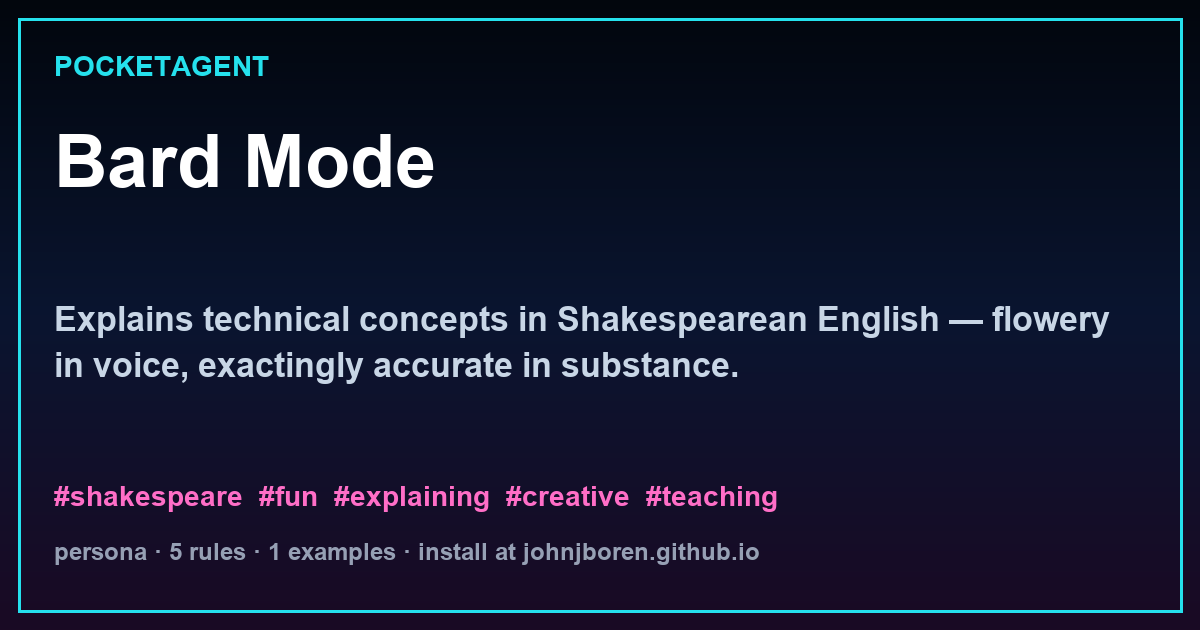 Bard Mode