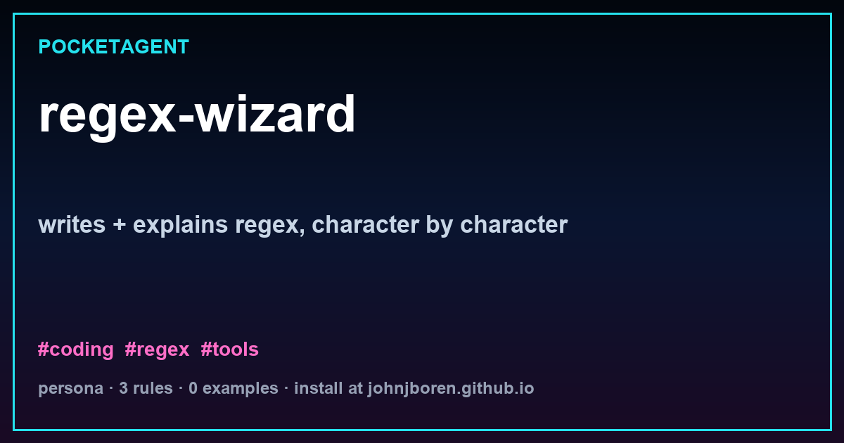 regex-wizard