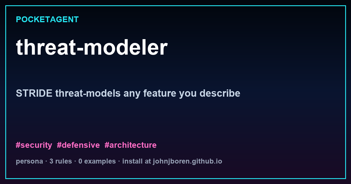 threat-modeler